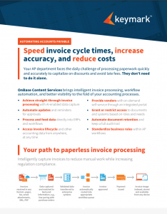 Download the free Accounts Payable brochure to learn how OnBase can reinforce your AP teams.